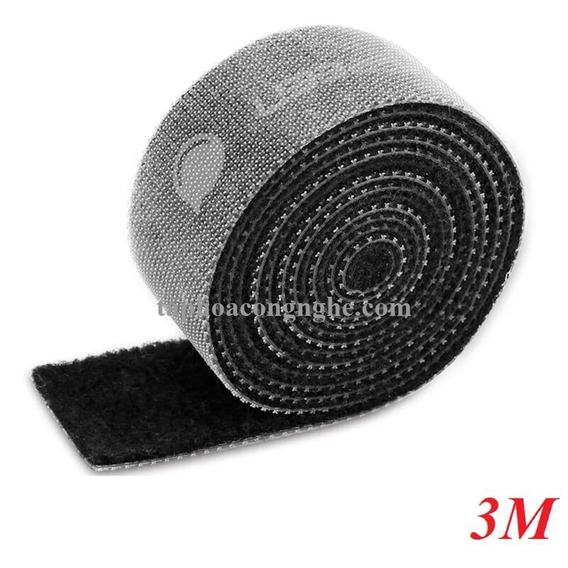 Ugreen 40355 3M màu Xám Dây dán Velcro đa năng tiện dụng LP124 30040355